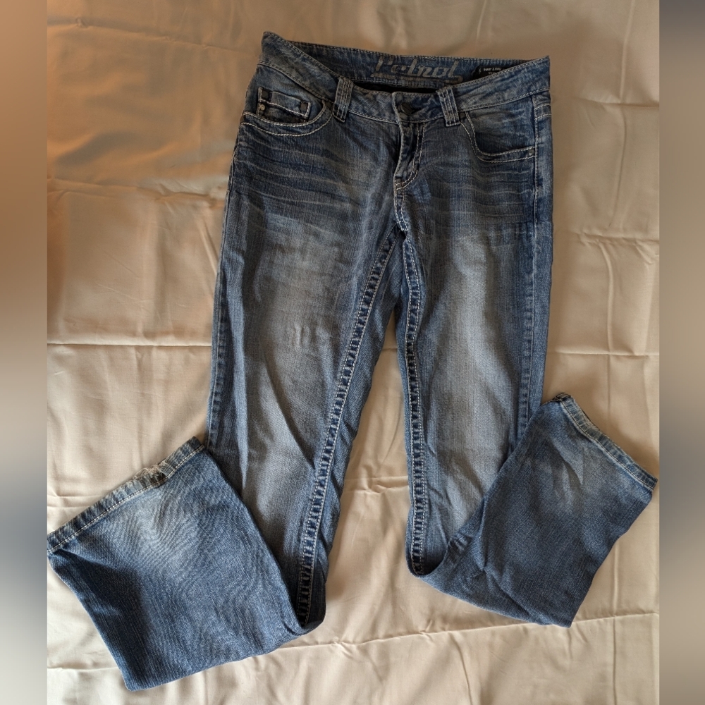 Women's Petrol Blue Jeans
